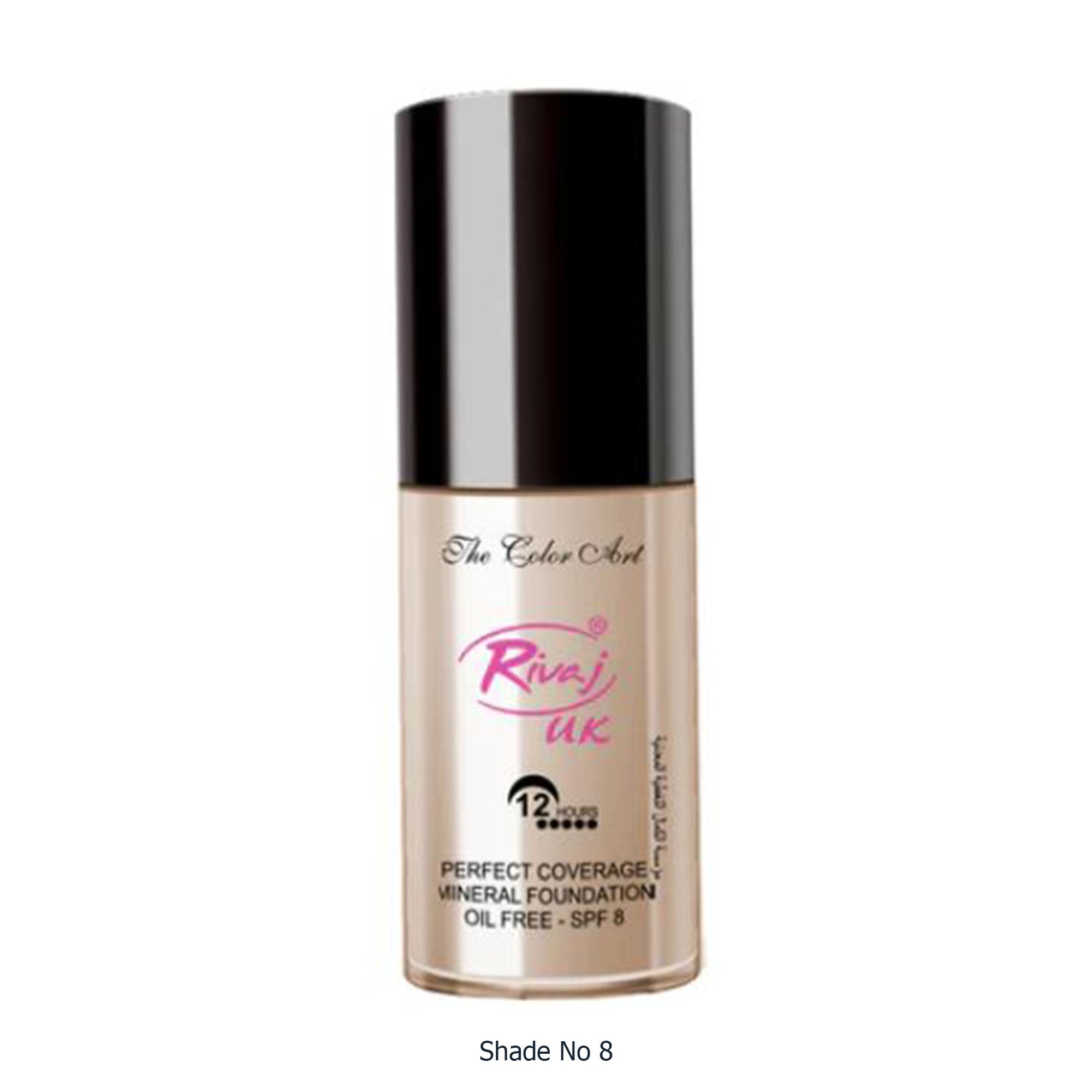 Buy Rivaj UK Perfect Coverage Mineral Foundation in Natural Ivory - Retailershop | Online Shopping Center