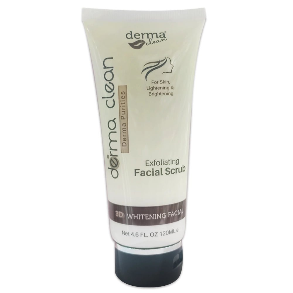 Derma Clean Whitening Exfoliating Facial Scrub 120ml - Retailershop - Online Shopping Center