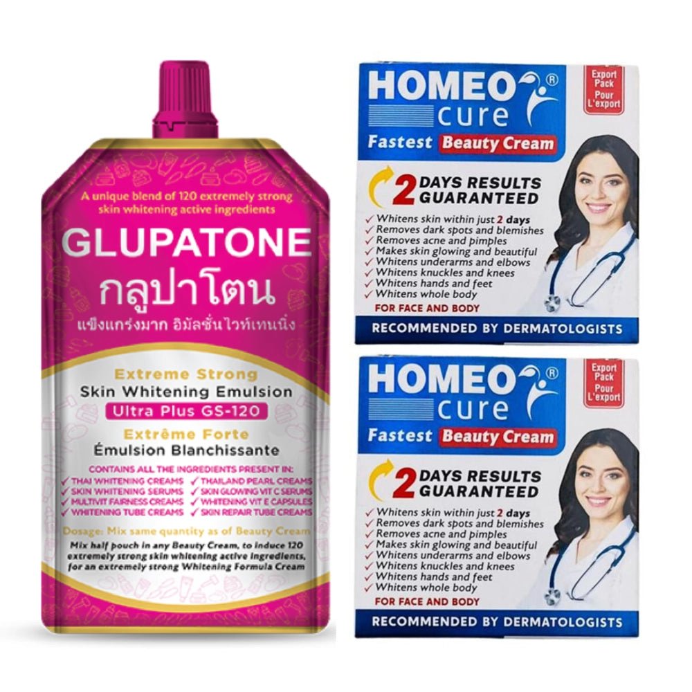 GLUPATONE Extreme Strong Skin Whitening Emulsion Ultra Plus 50ml - Retailershop - Online Shopping Center