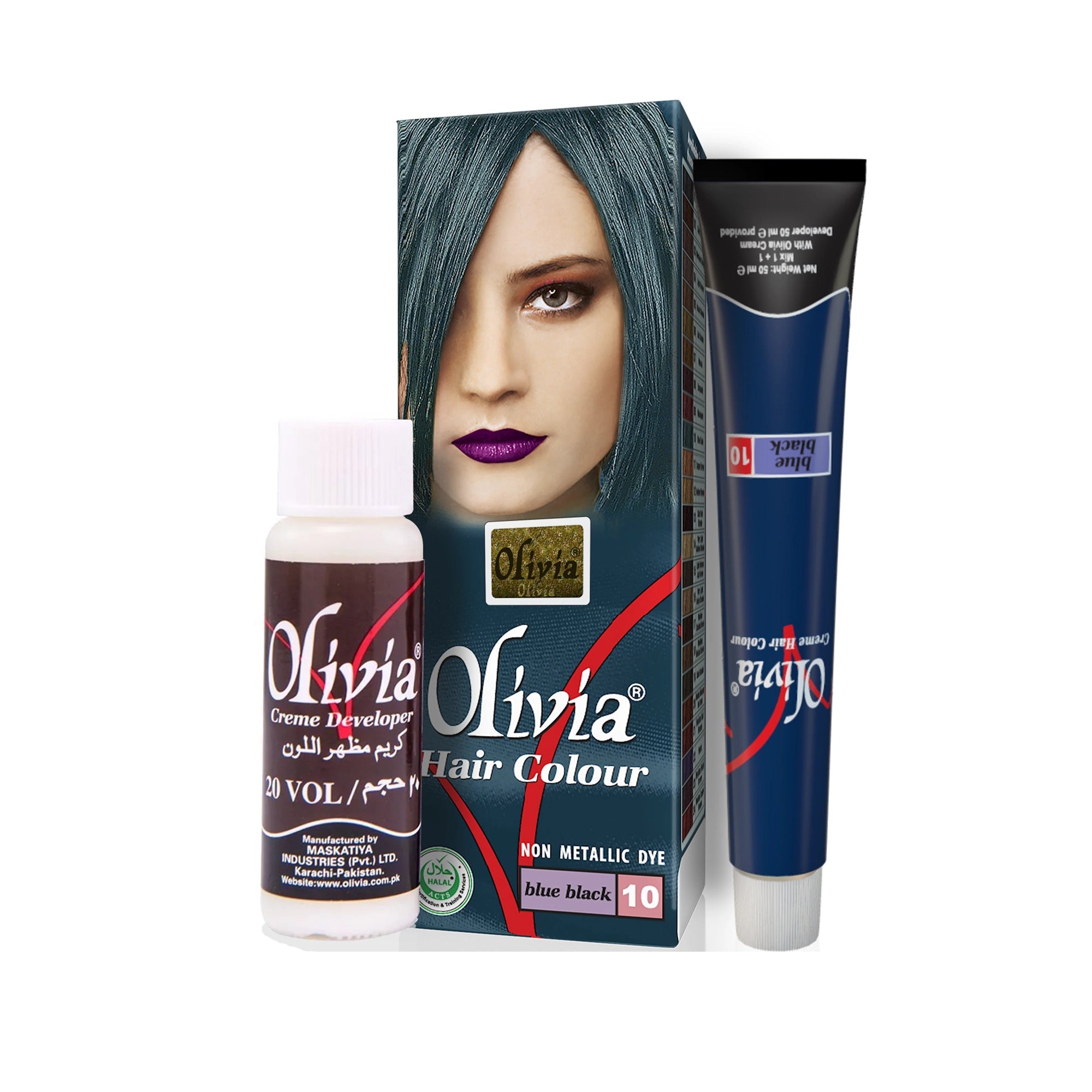 Olivia Hair Color Blue Black 10 - Retailershop | Online Shopping Center