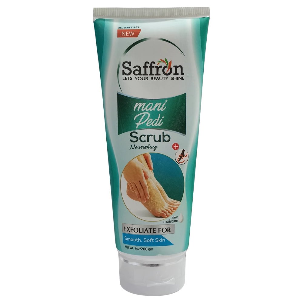 Saffron Nourishing Mani Pedi Scrub 200gm - Retailershop - Online Shopping Center