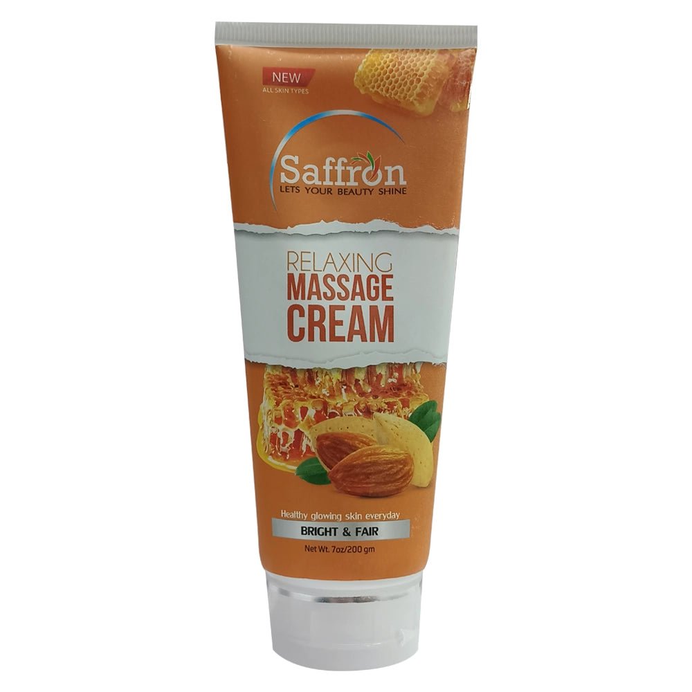 Saffron Relaxing Massage Cream 200gm - Retailershop - Online Shopping Center