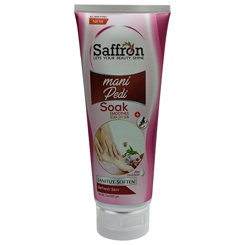 Saffron Sanitize Soften Mani Pedi Soak 200gm - Retailershop - Online Shopping Center