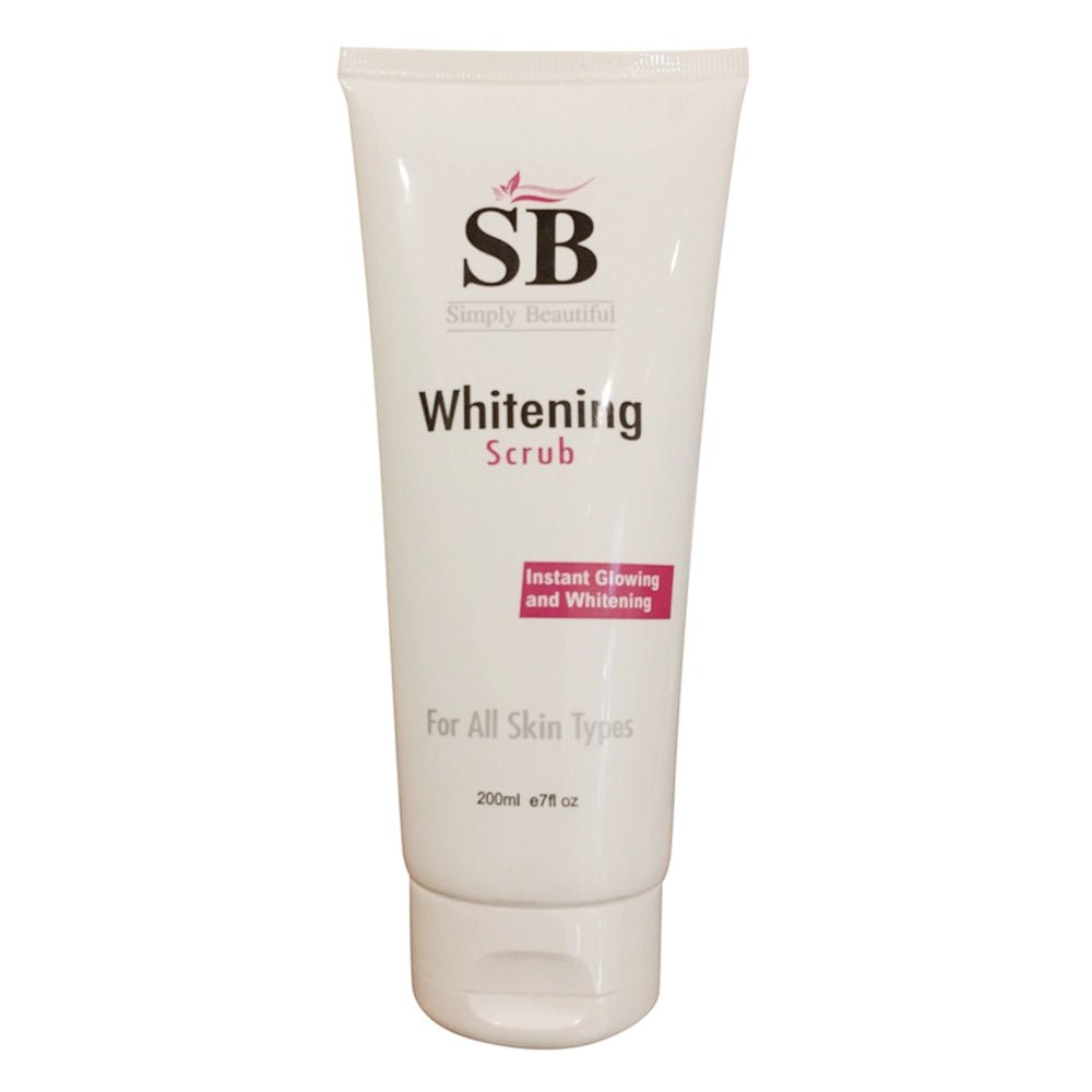 SB (Simply Beautiful) Whitening Facial Scrub 200ml - Retailershop - Online Shopping Center