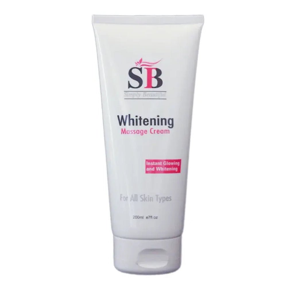 SB (Simply Beautiful) Whitening Massage Cream 200ml - Retailershop - Online Shopping Center