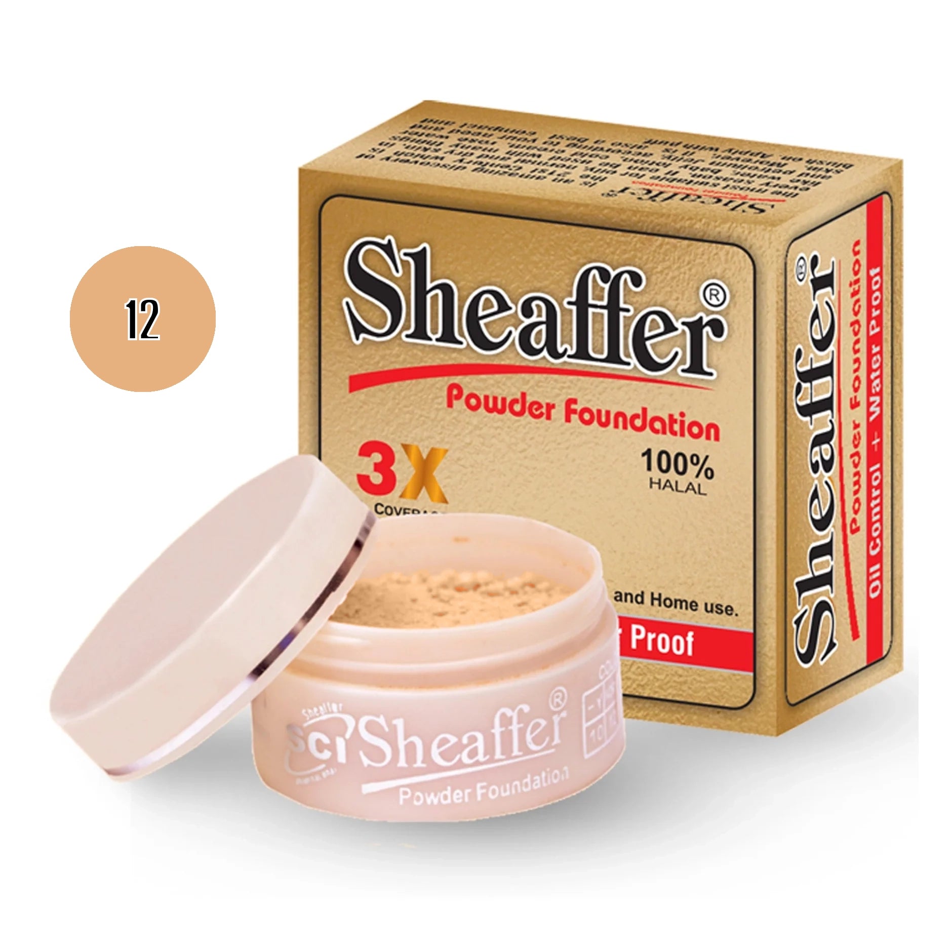 Sheaffer Powder Foundation Base 00 Shade - Retailershop - Online Shopping Center