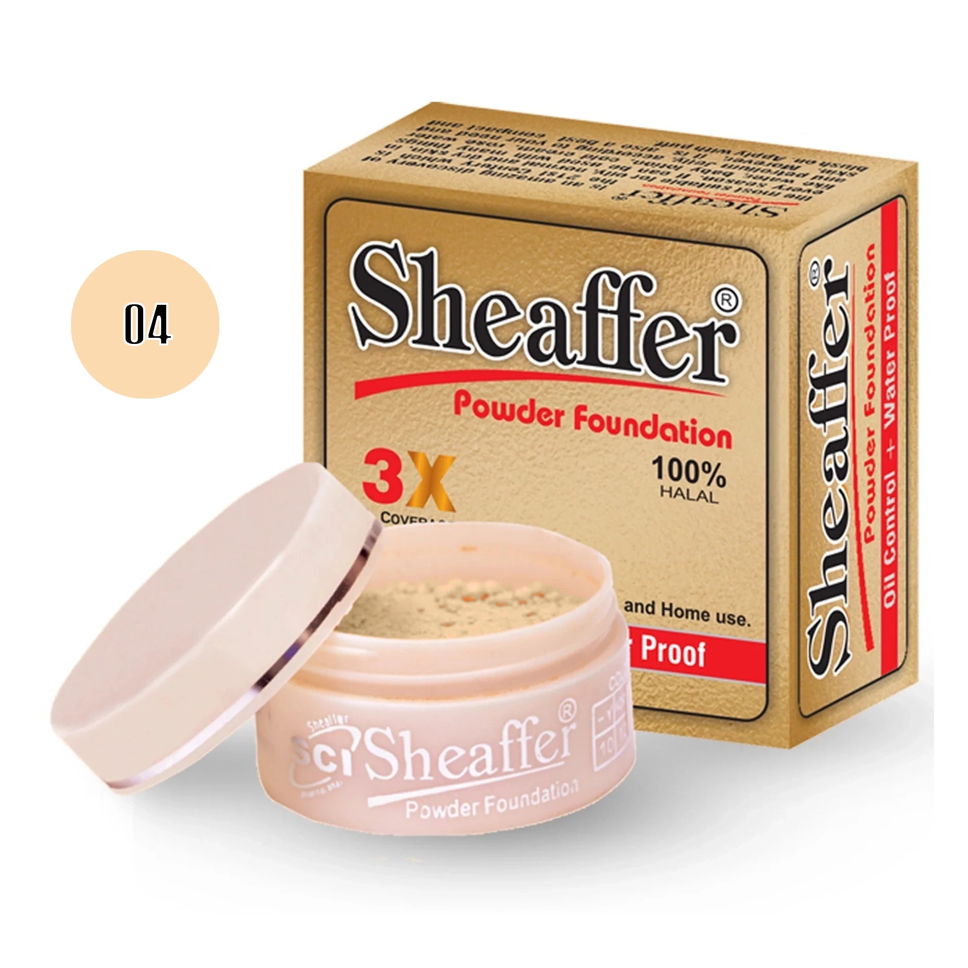 Sheaffer Powder Foundation Base 02 Shade - Retailershop - Online Shopping Center