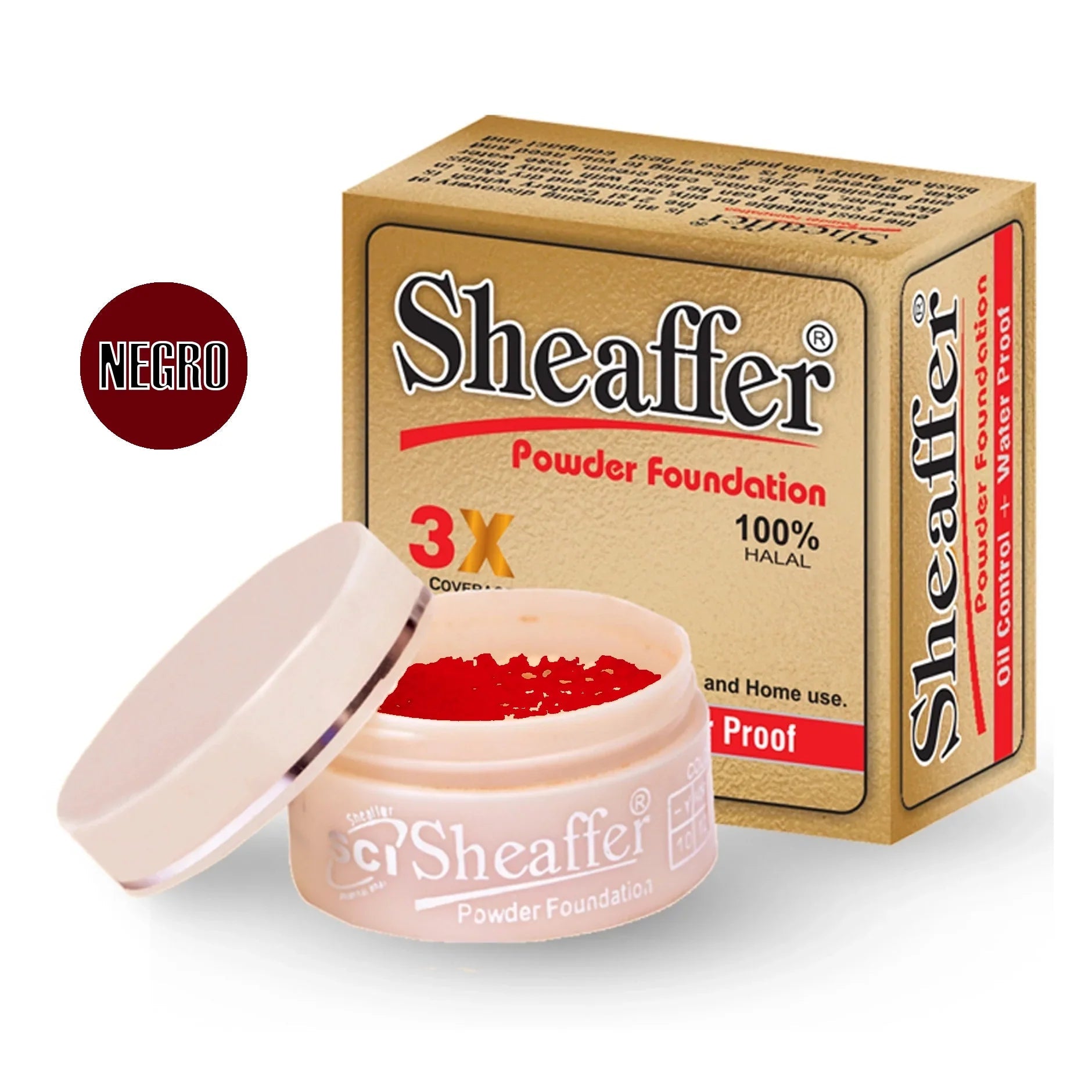 Sheaffer Powder Foundation Base 10 Shade - Retailershop - Online Shopping Center