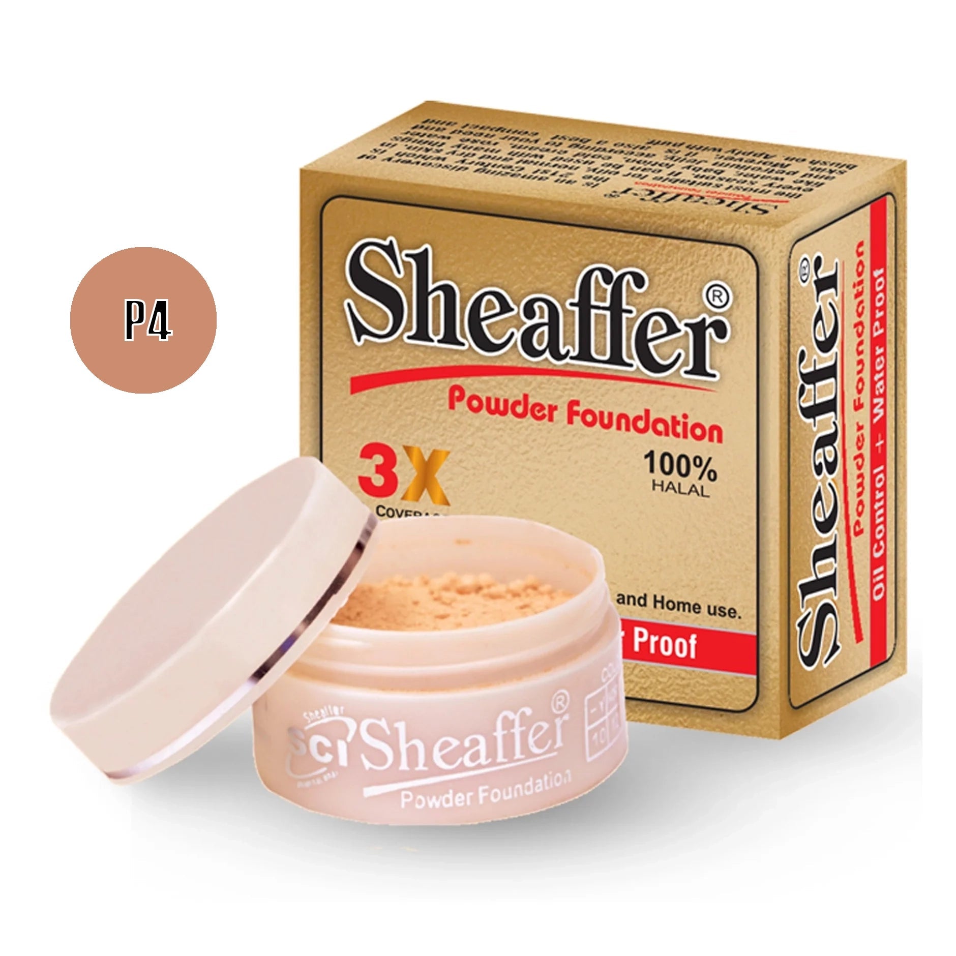 Sheaffer Powder Foundation Base 12 Shade - Retailershop - Online Shopping Center