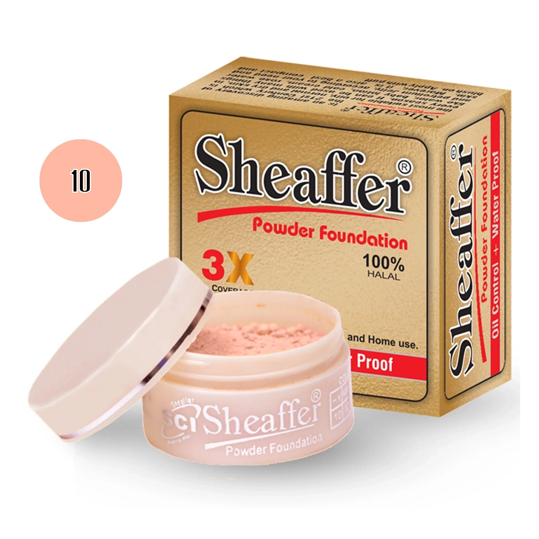 Sheaffer Powder Foundation Base 18 Shade - Retailershop - Online Shopping Center