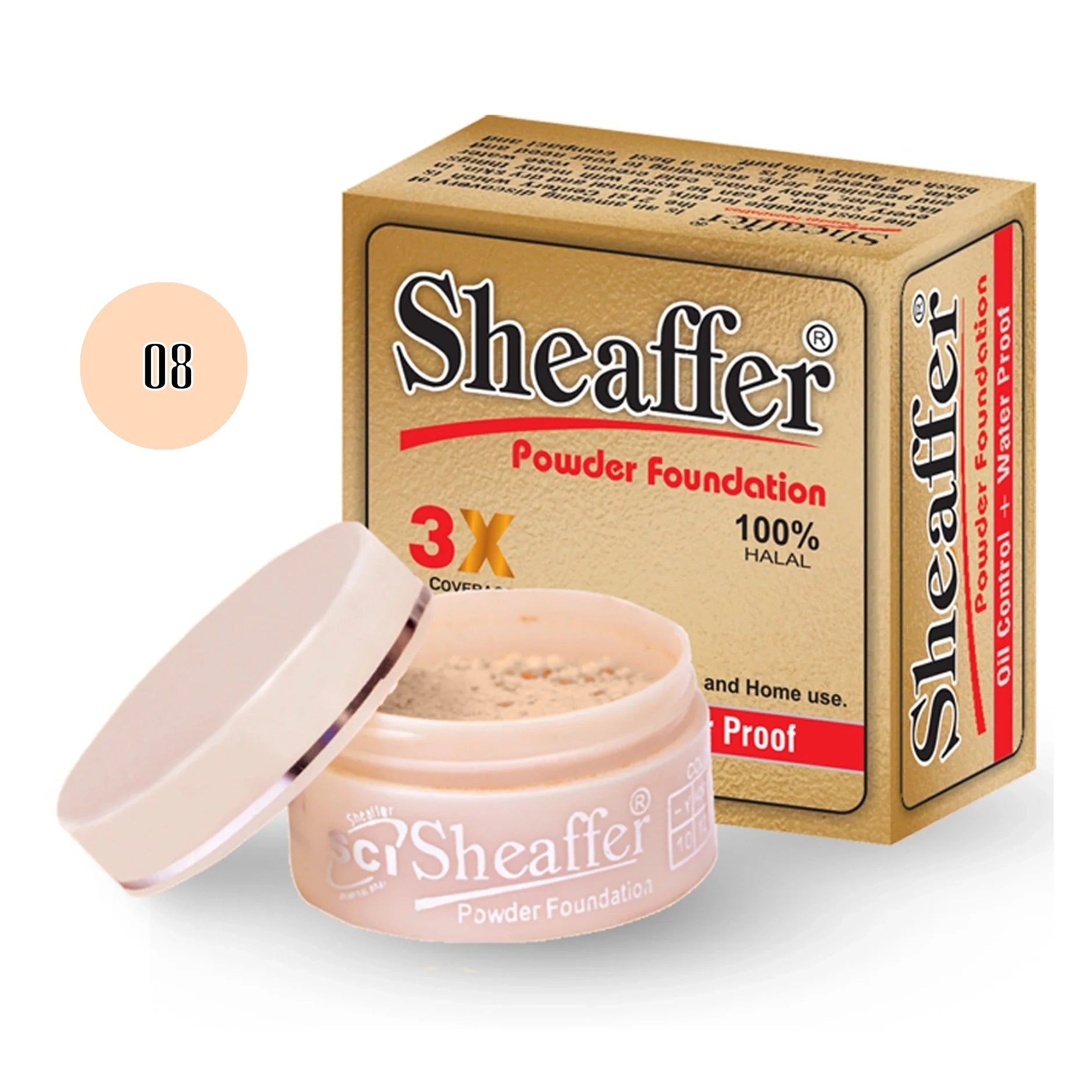 Sheaffer Powder Foundation Base 24 Shade - Retailershop - Online Shopping Center