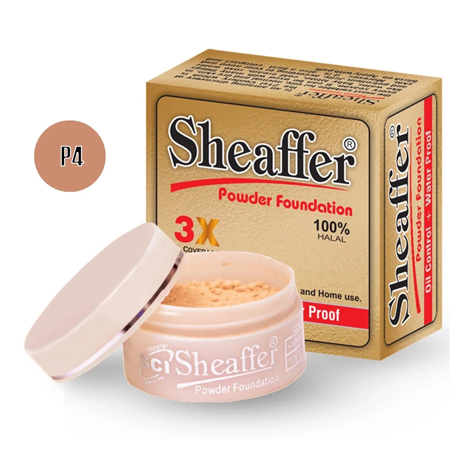 Sheaffer Powder Foundation Base Negro Shade - Retailershop - Online Shopping Center