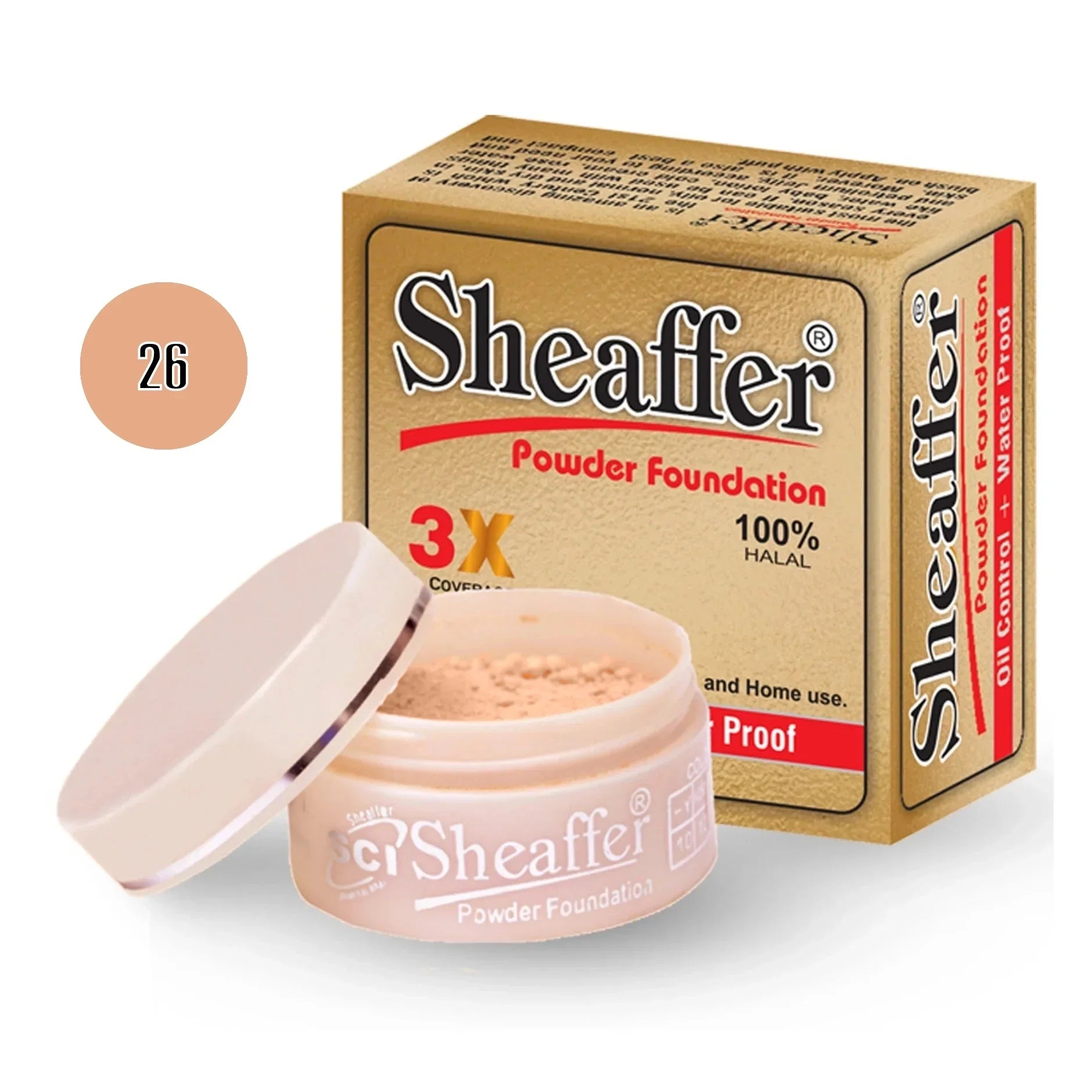 Sheaffer Powder Foundation Base P1 Shade - Retailershop - Online Shopping Center