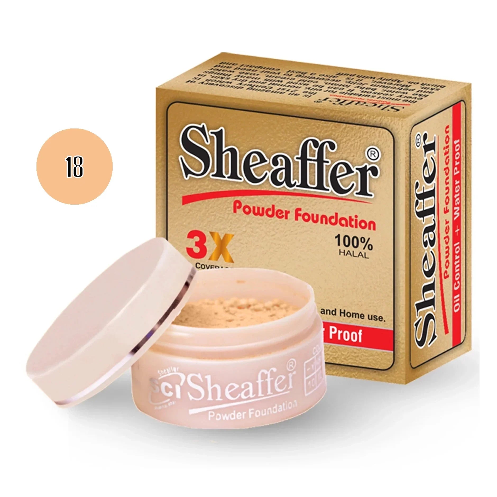 Sheaffer Powder Foundation Base P1 Shade - Retailershop - Online Shopping Center