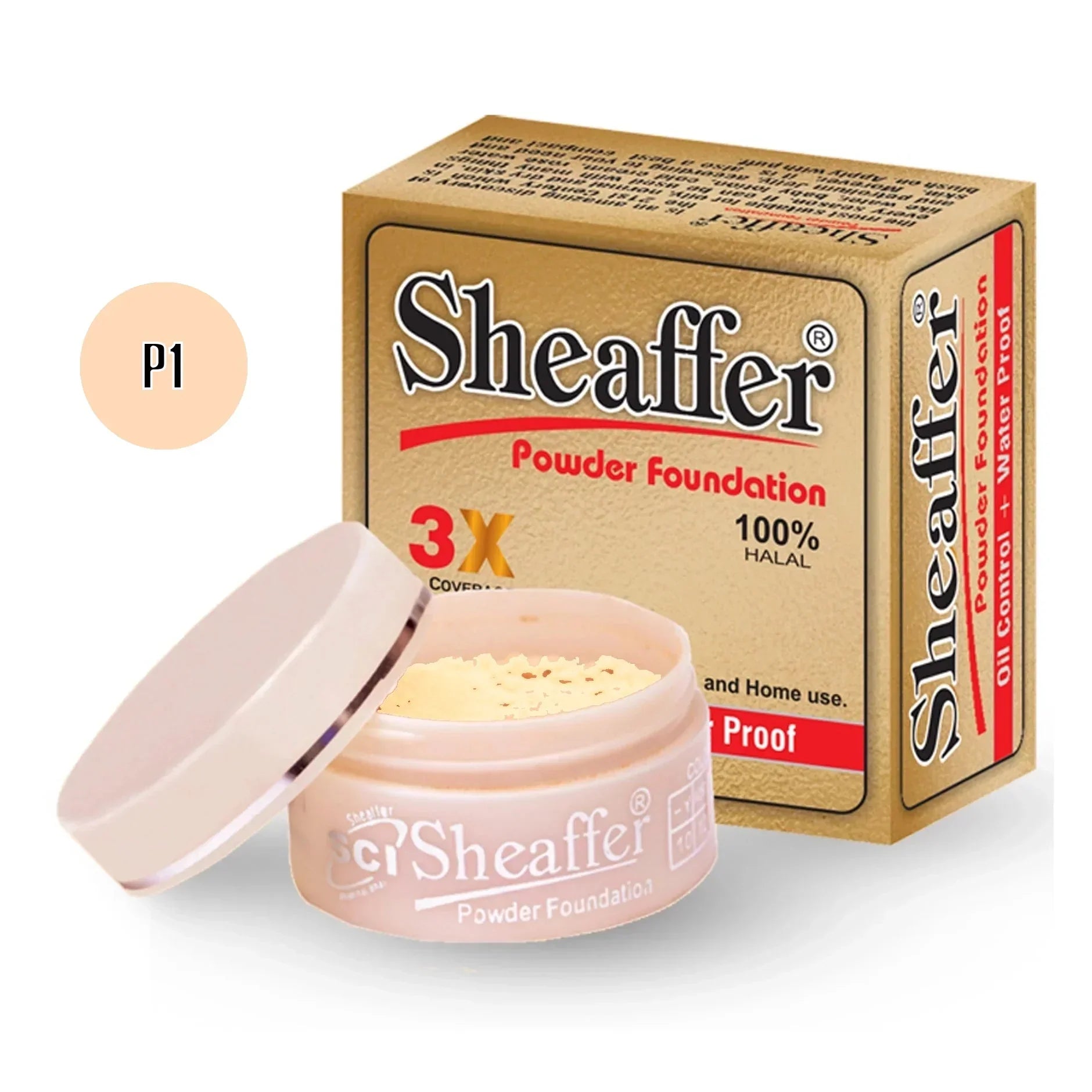 Sheaffer Powder Foundation Base P2 Shade - Retailershop - Online Shopping Center