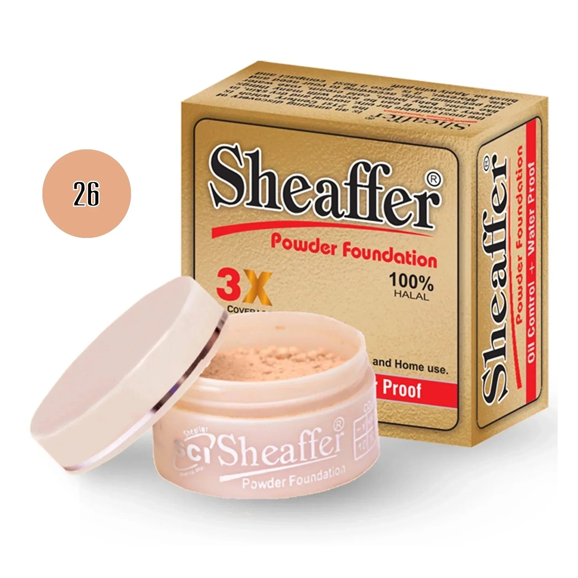 Sheaffer Powder Foundation Base P3 Shade - Retailershop - Online Shopping Center