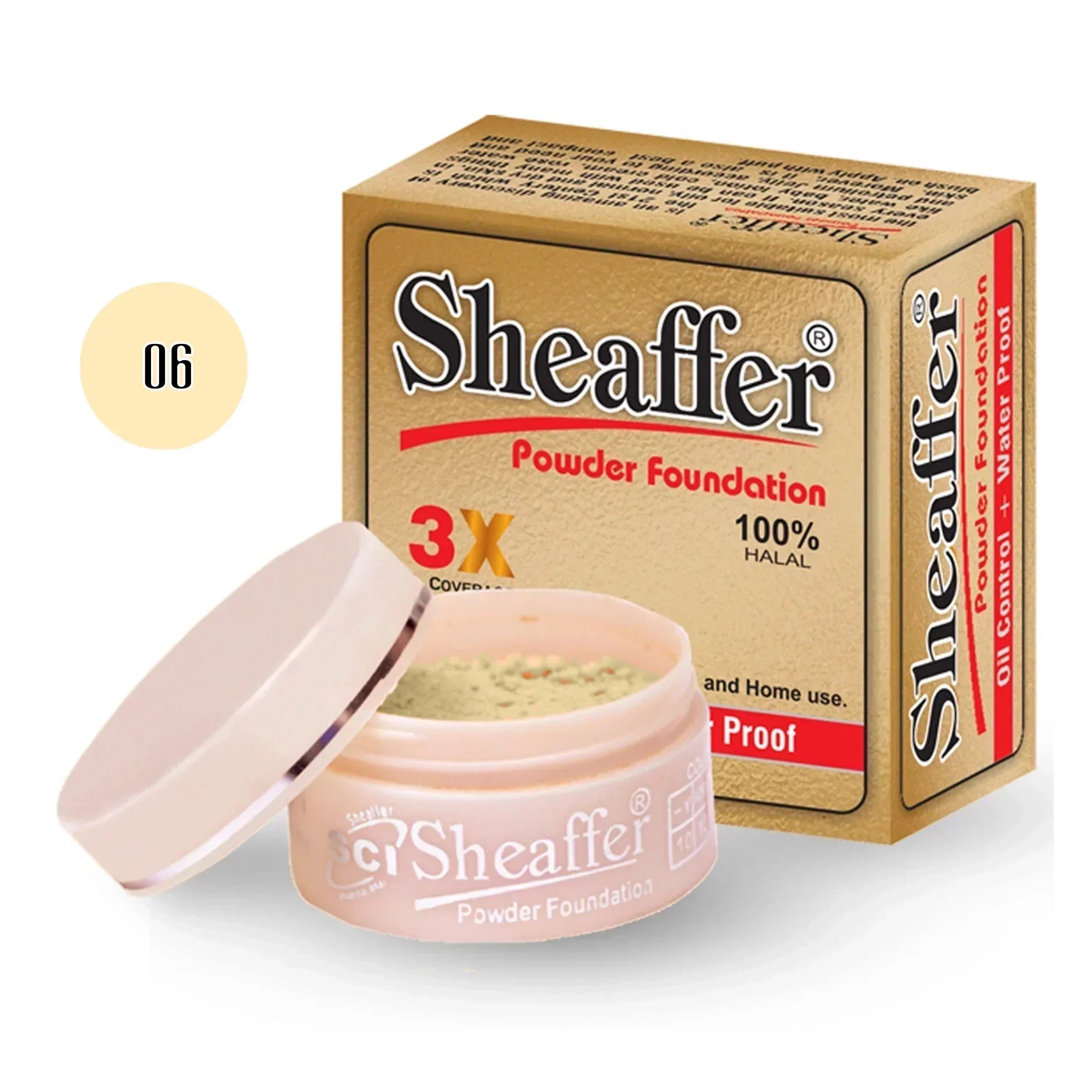 Sheaffer Powder Foundation Base P4 Shade - Retailershop - Online Shopping Center