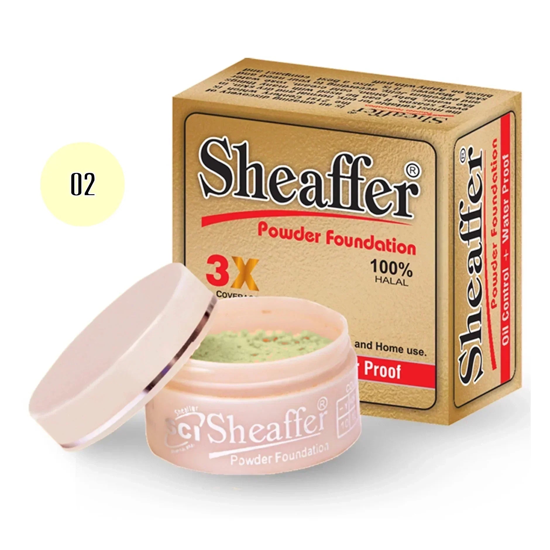 Sheaffer Powder Foundation Base P4 Shade - Retailershop - Online Shopping Center