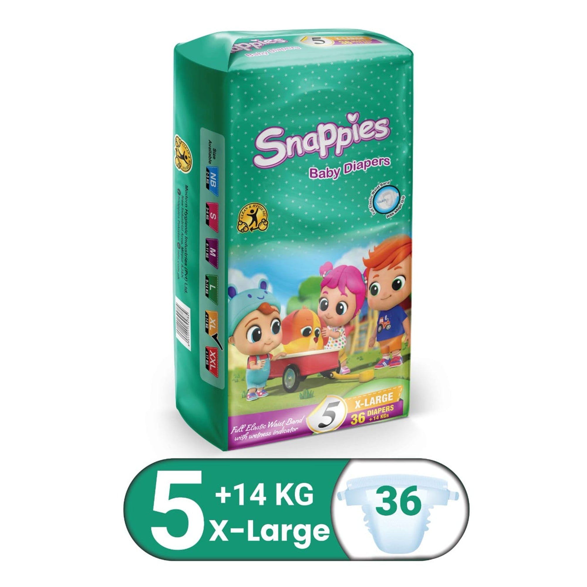 Snappies baby diapers 2-5 KG New Born 52 Piece - Retailershop - Online Shopping Center